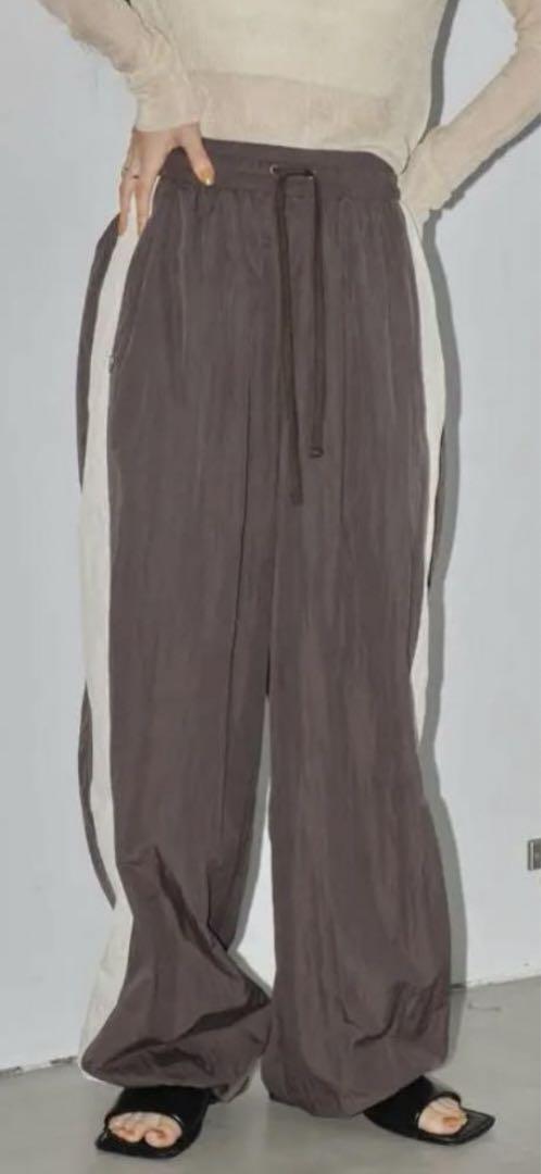 パンツ todayful Nylon Line Pants 38