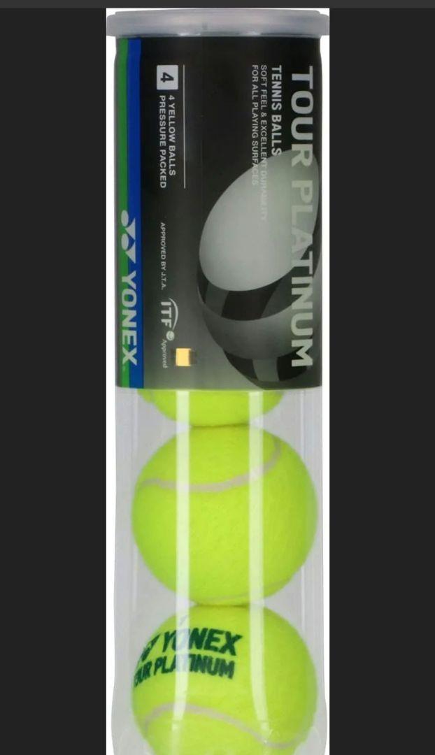 【USED】YONEX テニスボール TOUR PLATINUM 60球 YONEX Tour Platinum Tennis Balls 60 balls 15 Cases : 4 balls