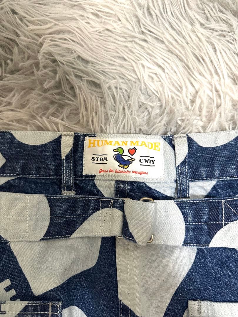 HUMAN MADE Heart Baggy Denim Pants L