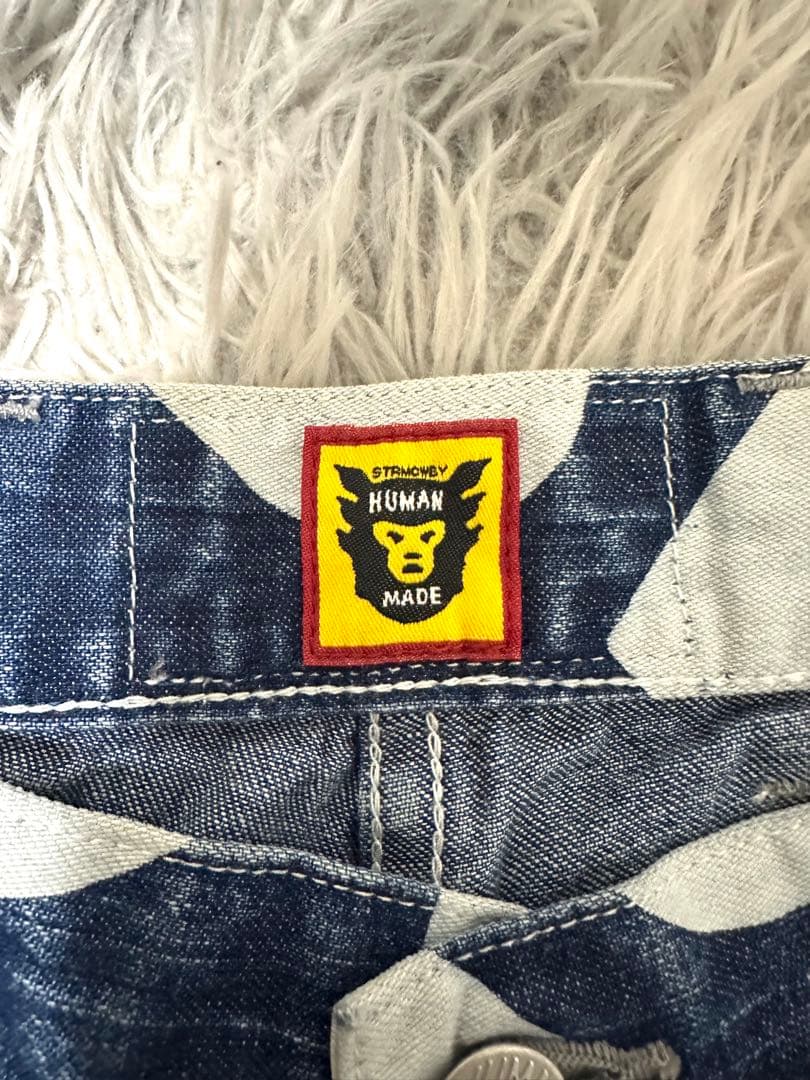 HUMAN MADE Heart Baggy Denim Pants L