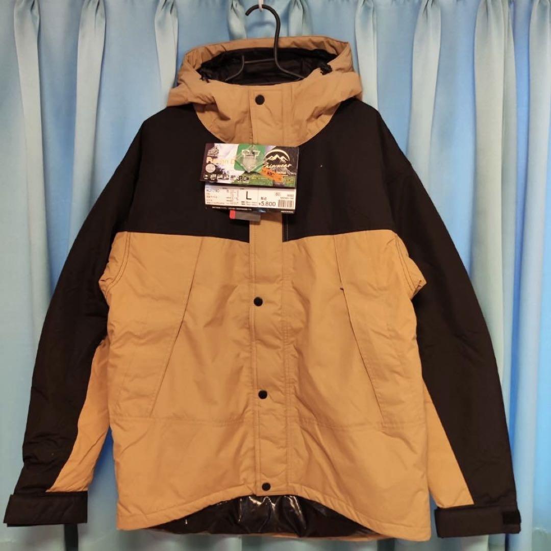【新品】ワークマン イージスフュージョンダウンジャケット ベージュ