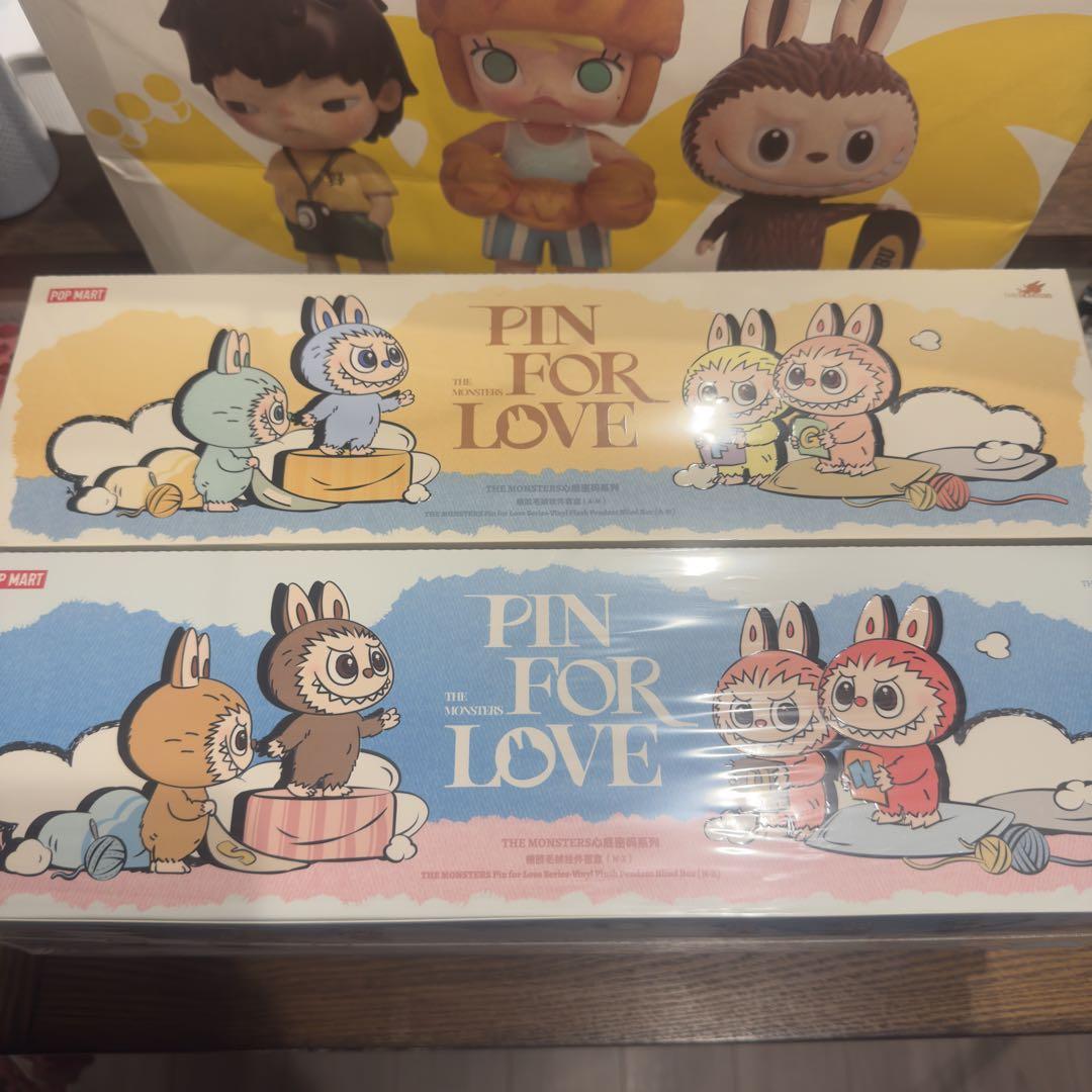 ぬいぐるみ・マスコット Vinyl Plush Pendant Blind Box Z THE MONSTER Pin for Love Series- Vinyl Plush Pendant blind