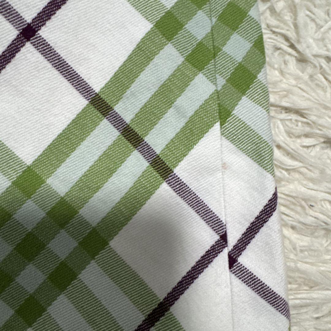 専用　BURBERRY LONDON チェック　緑　タイトスカート