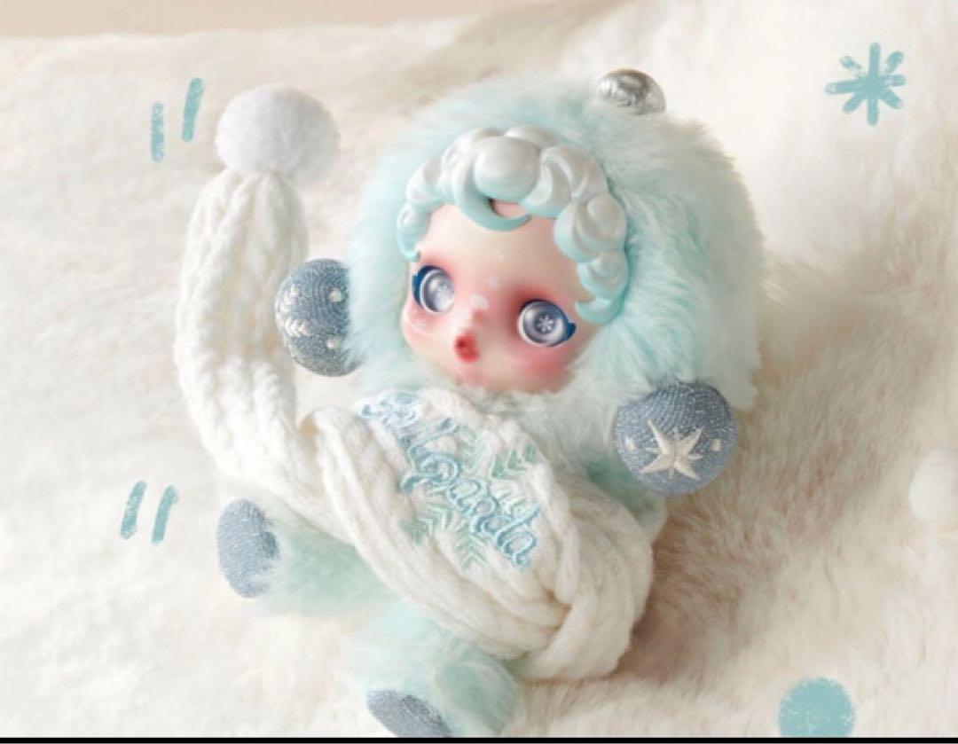 ぬいぐるみ Skullpanda cocoa+ snow