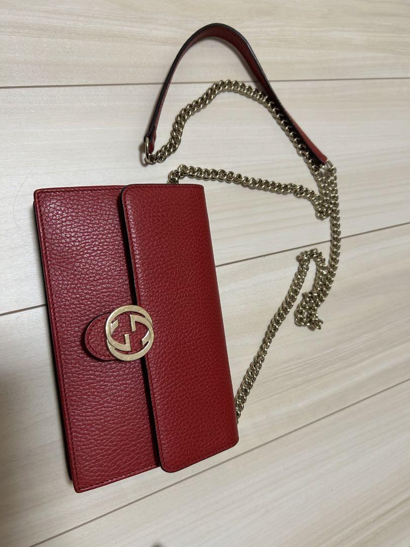 GUCCI チェーンウォレット