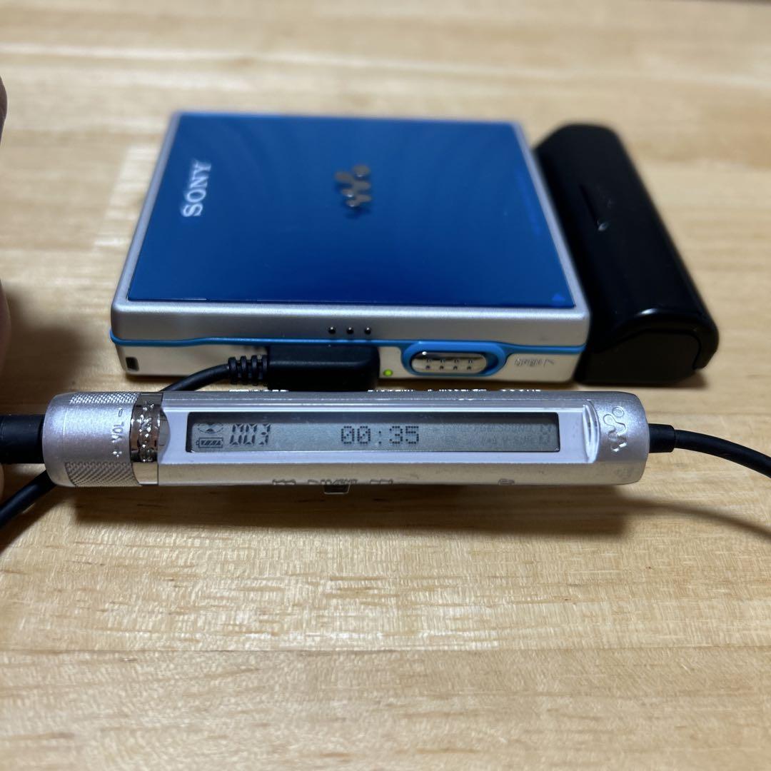 SONY ポータブルMDプレーヤー MZ-E620 ブルー