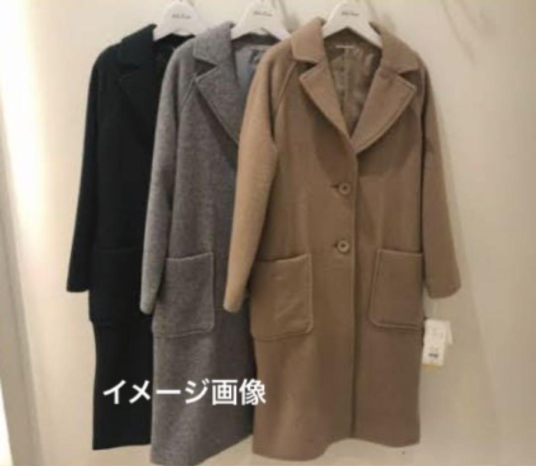 ミラオーウェン チェスターコート ロングコート ループベルト