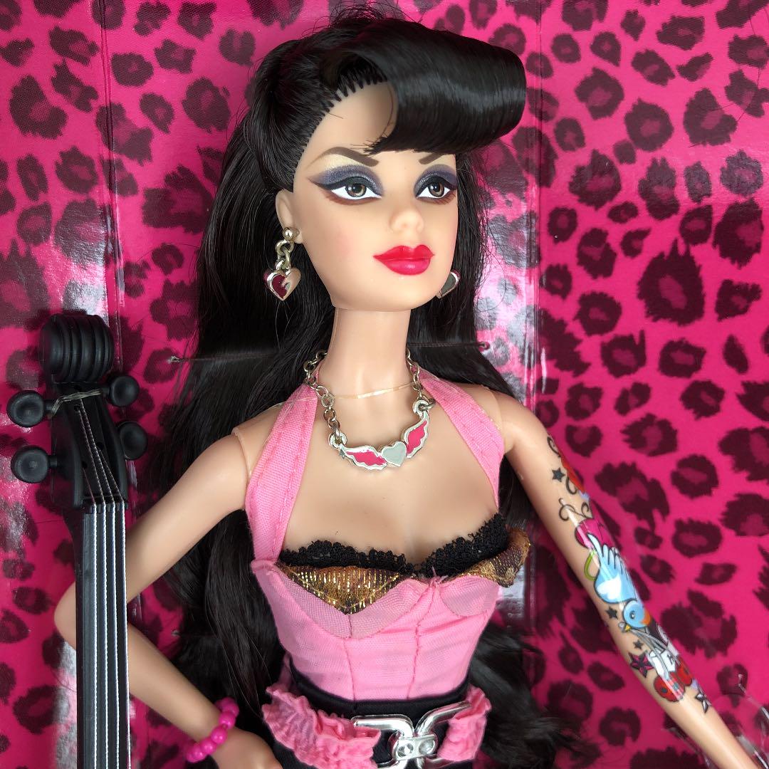 2009年バービーBarbie ハードロックカフェ コラボ タトゥー レア