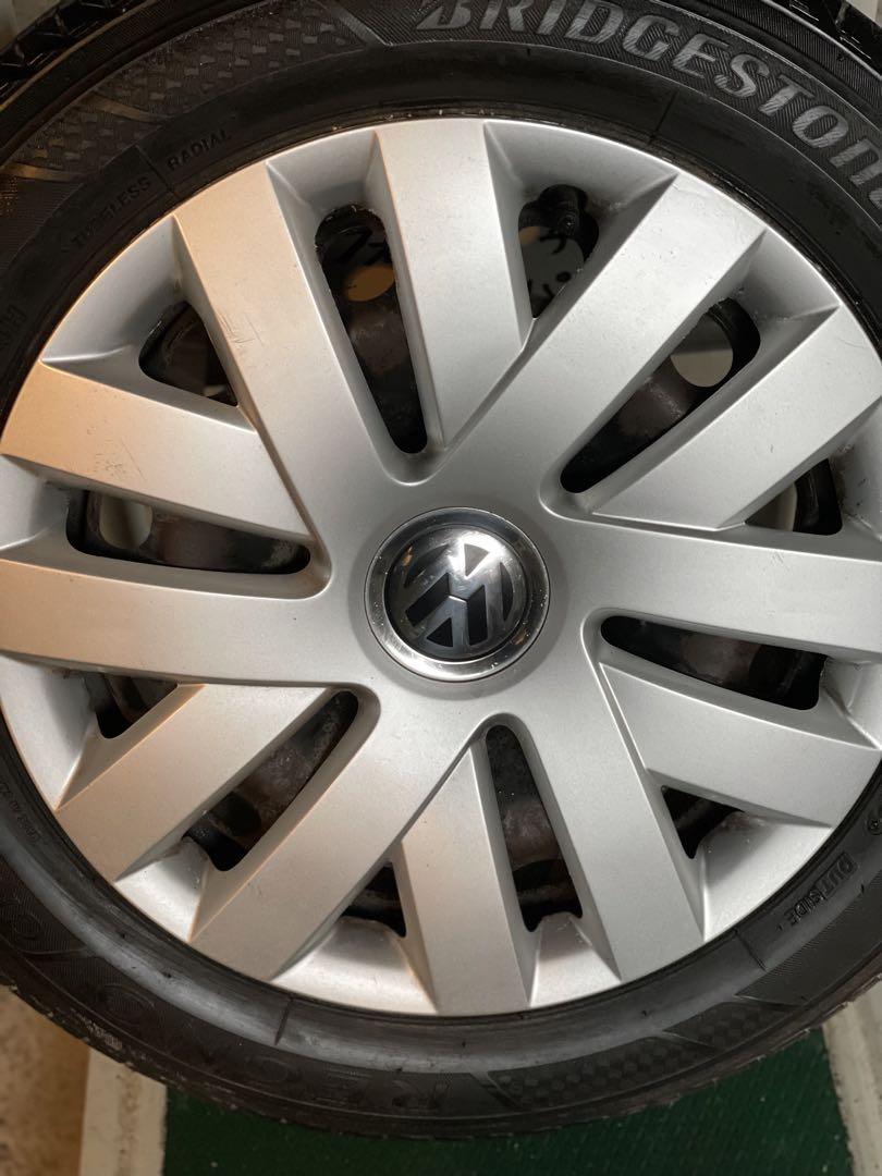 VWポロ純正ホィール、タイヤ4本セット　関西　中部限定