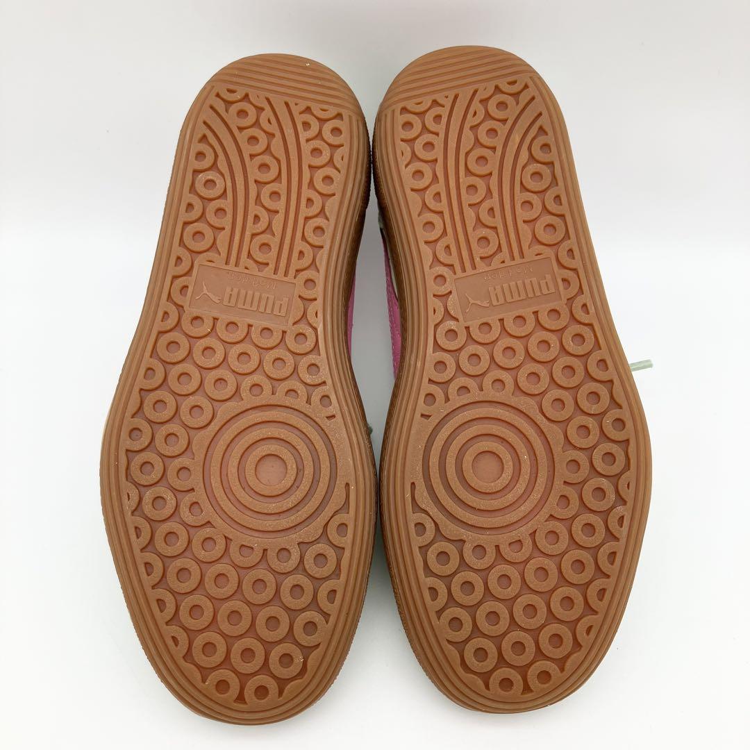 PUMA プーマ スニーカー PALERMO 23.0cm ライトグリーン