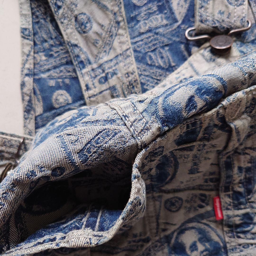 Supreme ドル紙幣柄 オールインワン