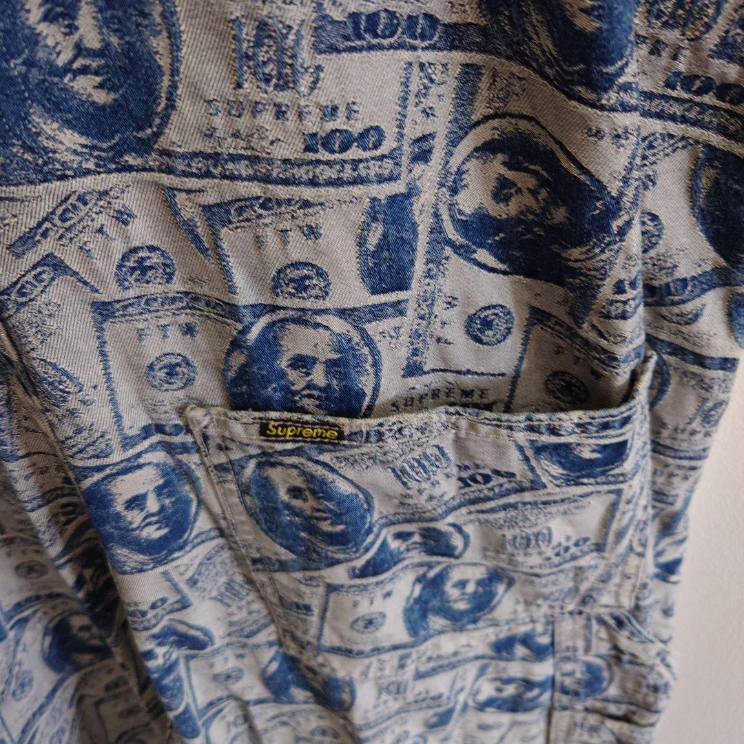 Supreme ドル紙幣柄 オールインワン