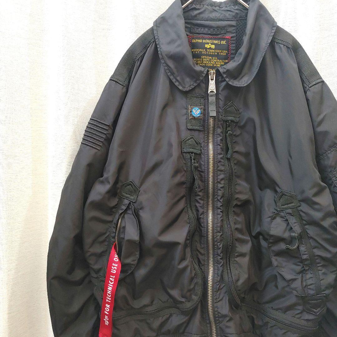 Alpha Industries MA-1 フライトジャケット 黒