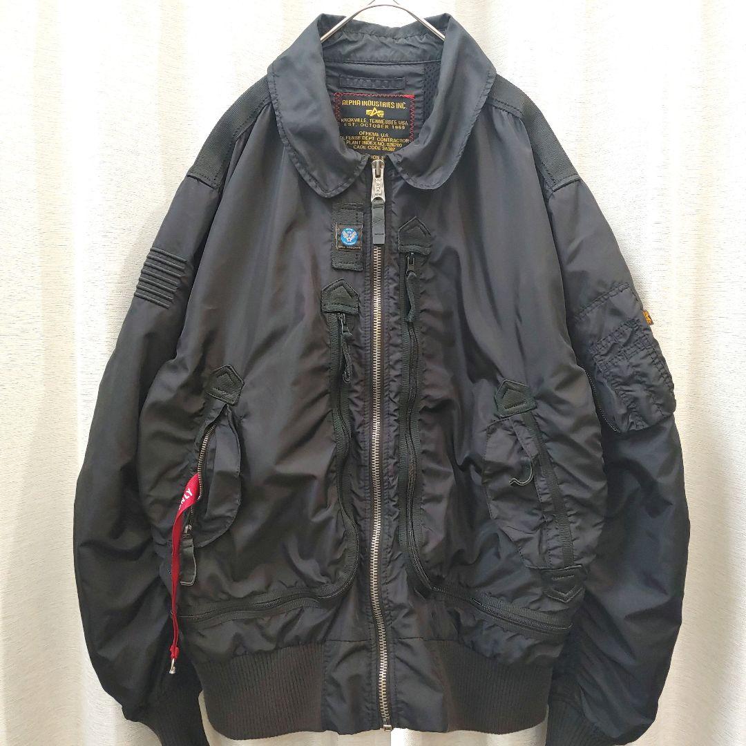 Alpha Industries MA-1 フライトジャケット 黒