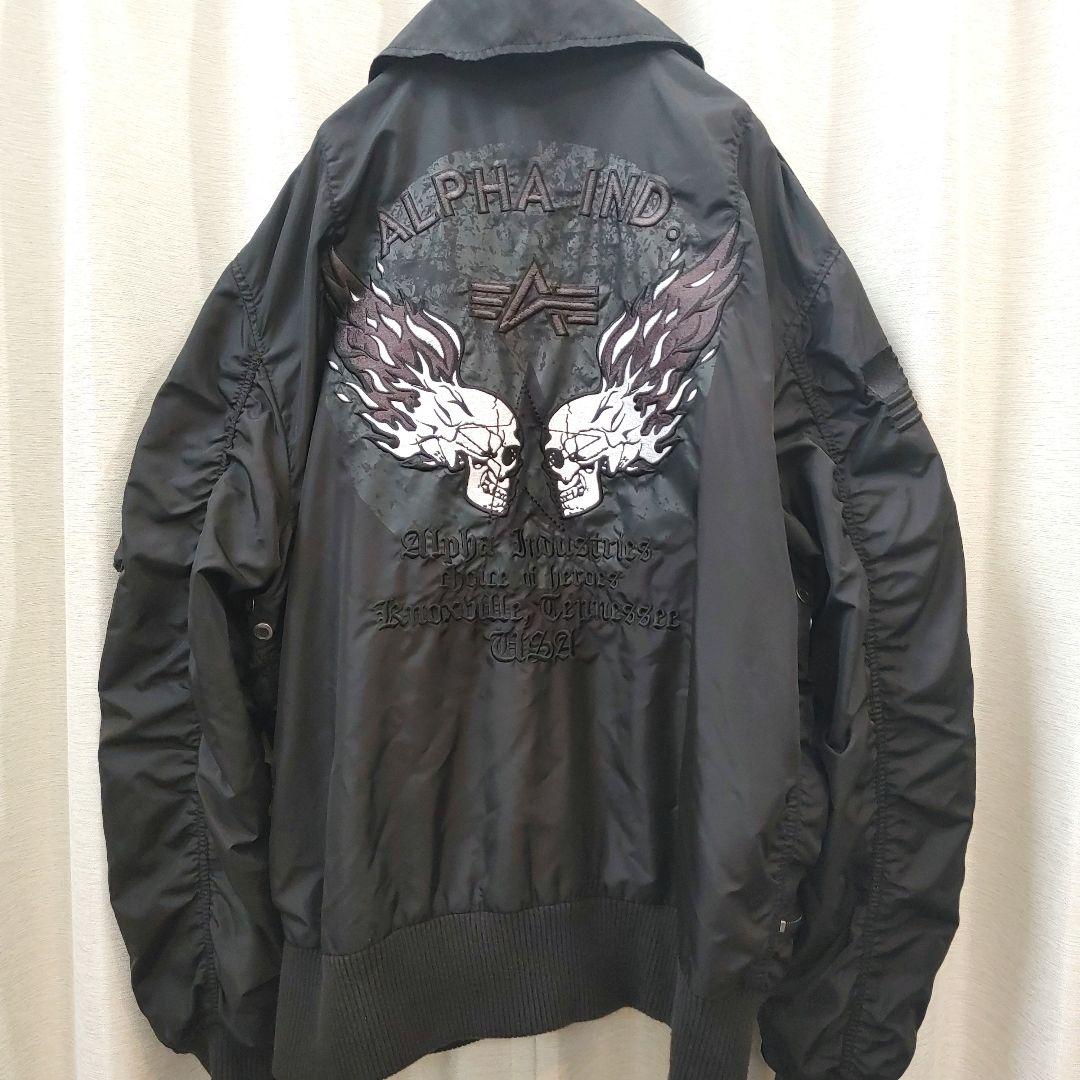 Alpha Industries MA-1 フライトジャケット 黒