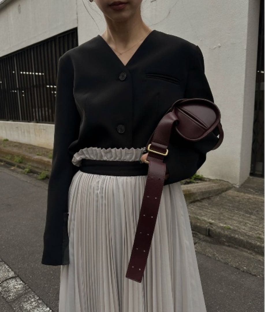 Ameri アメリ MANY WAY LAYERED PLEATS DRESS