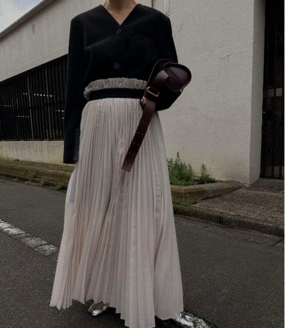 Ameri アメリ MANY WAY LAYERED PLEATS DRESS