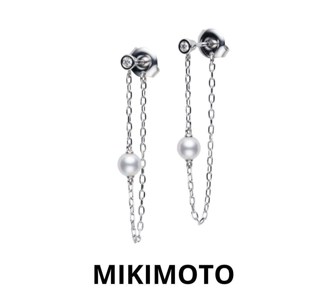 【ミキモト MIKIMOTO】 ダイヤ ベビーパール