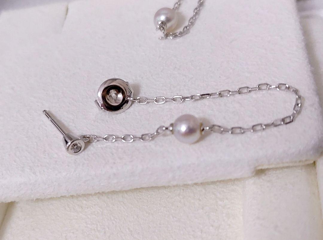 【ミキモト MIKIMOTO】 ダイヤ ベビーパール