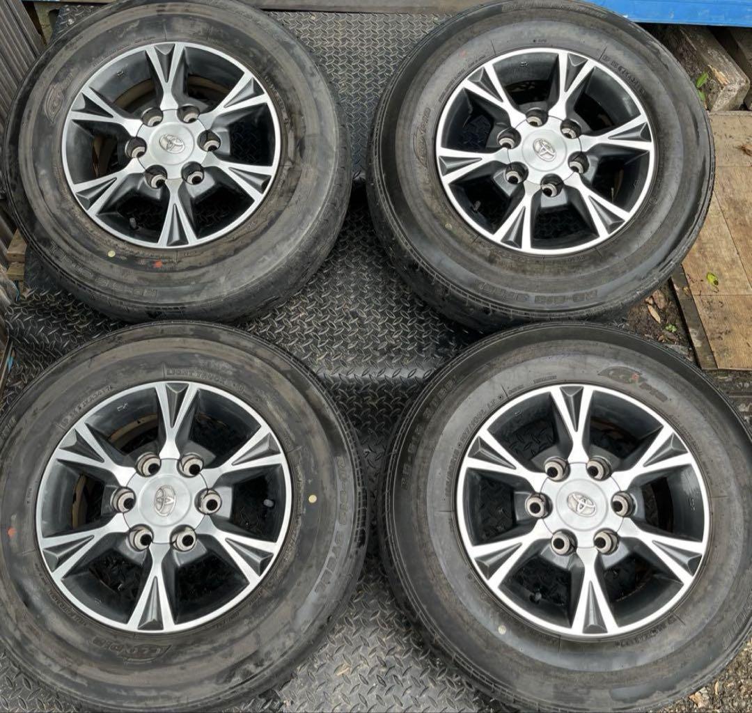 ksisamu7848様専用ハイエース トヨタ純正オプション 15×6J