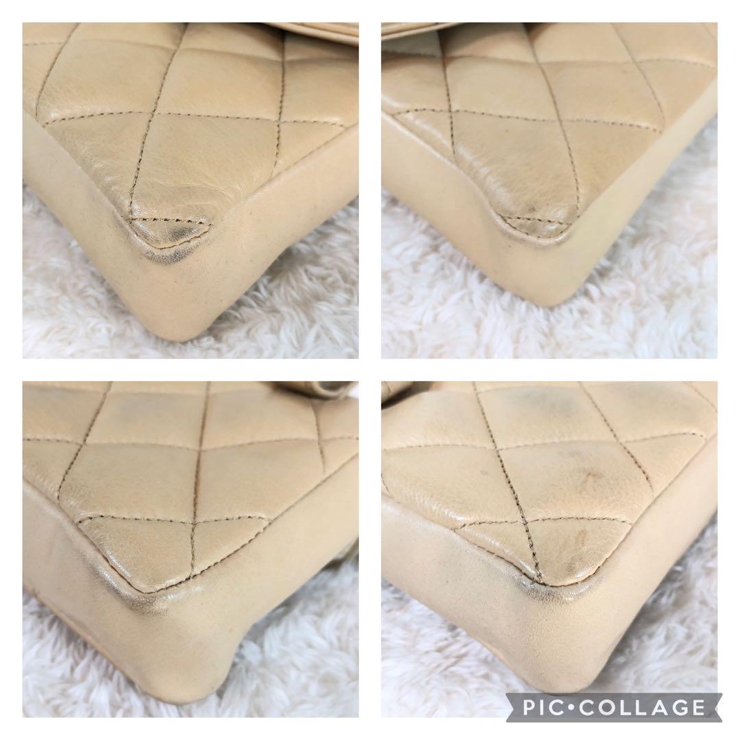 ☆CHANEL☆ シャネル マトラッセ ウエストポーチ ベージュ ココ