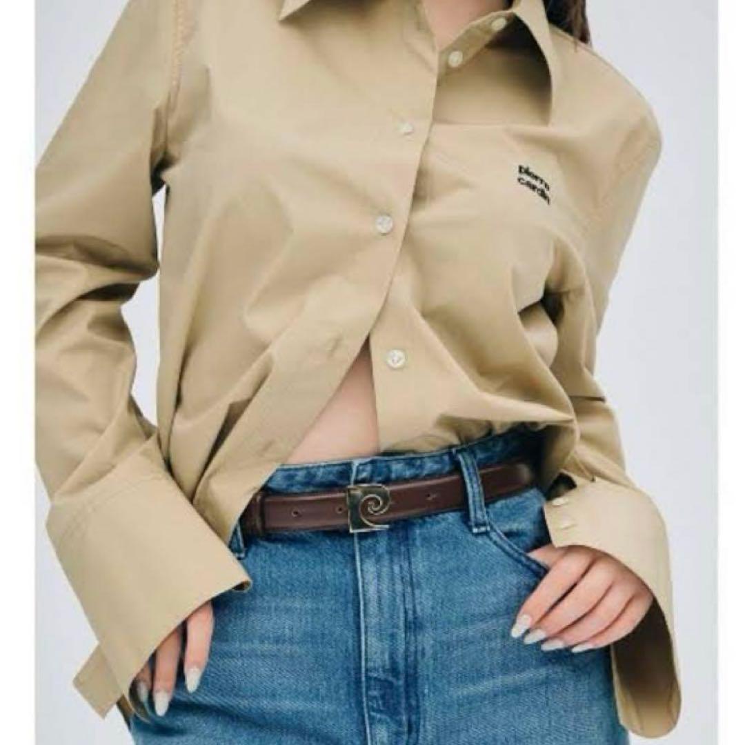 新品 FRAY ID pierre cardin コラボシャツ ベージュ 新品 FRAY ID pierre cardin コラボシャツ ベージュ