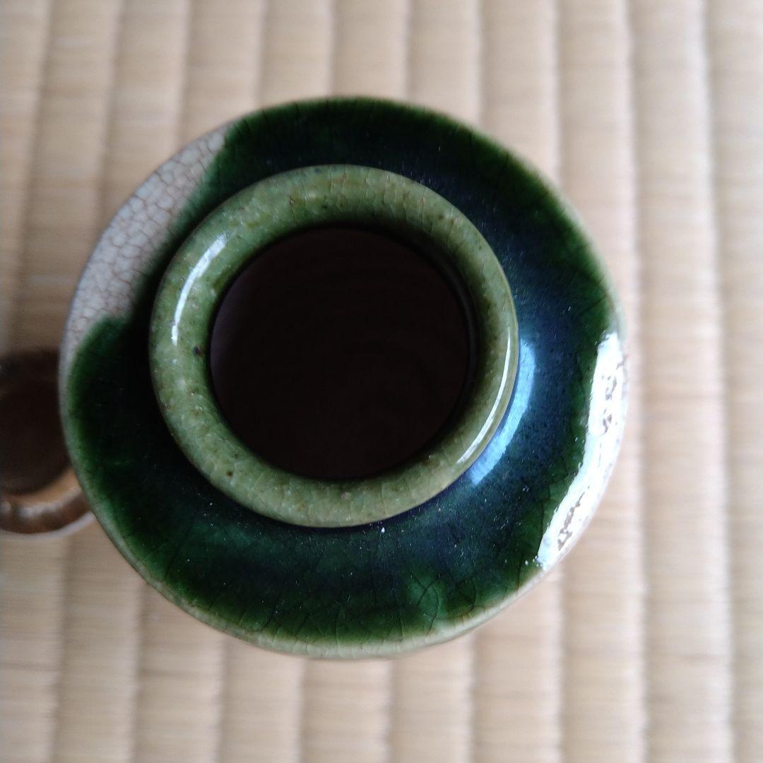 茶道具肩衝茶入仕覆付き