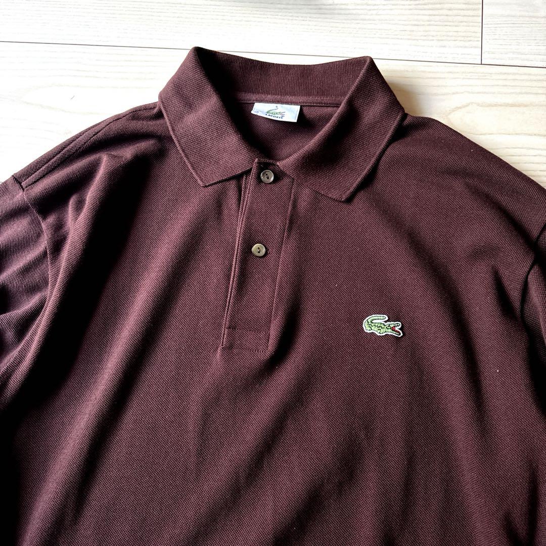 【未使用タグ付】ラコステ 長袖ポロシャツ L1312W  ボルドー サイズ4 美品 LACOSTE L1312 長袖 ポロシャツ ボルドー ラコステ - メルカリ