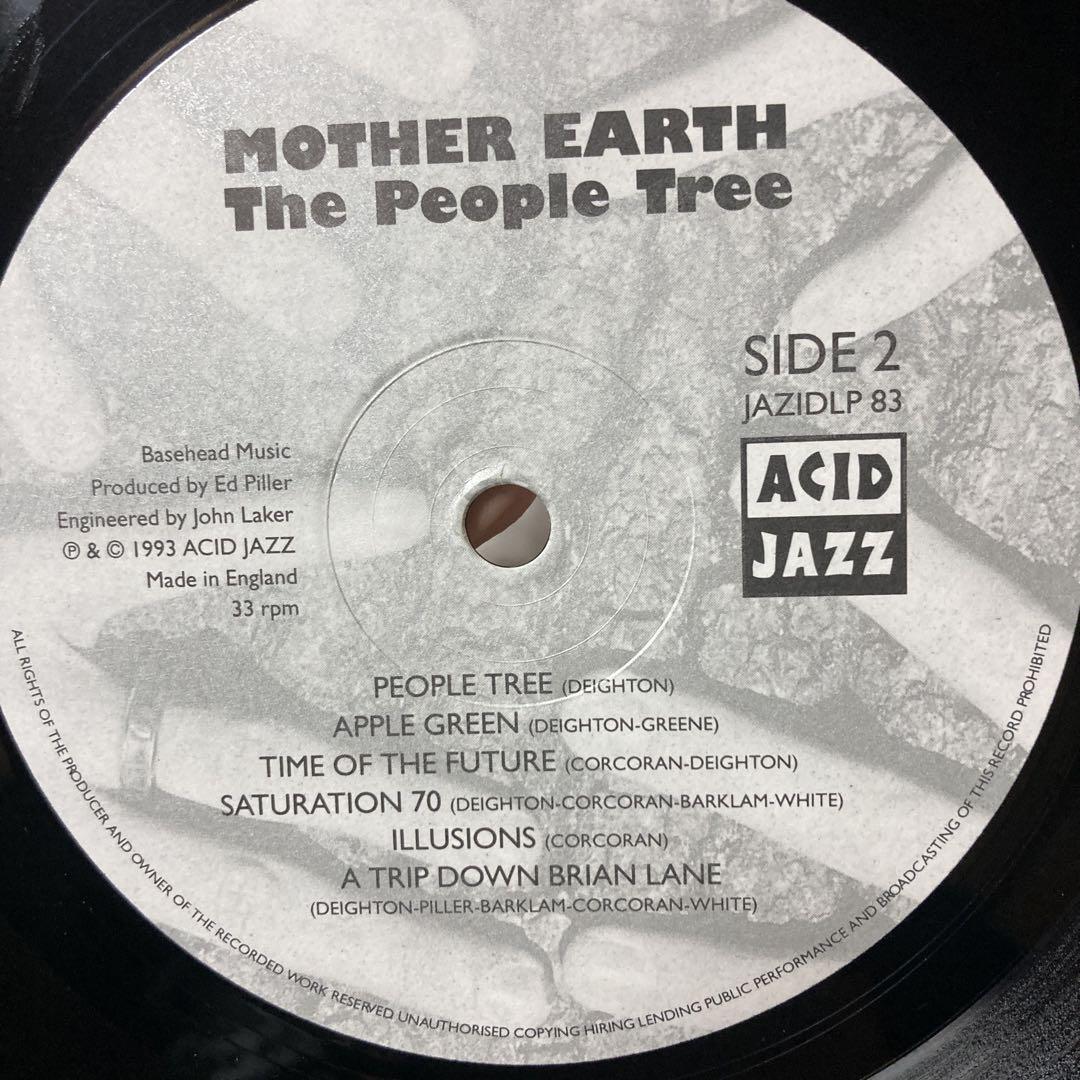 MOTHER EARTH /The People Tree/オリジナル盤LP MOTHER EARTH /The People Tree/オリジナル盤LP - メルカリ