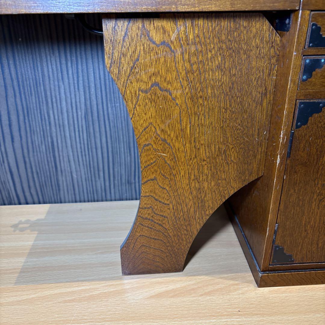 アンティーク家具　文机　小物入　裁縫台