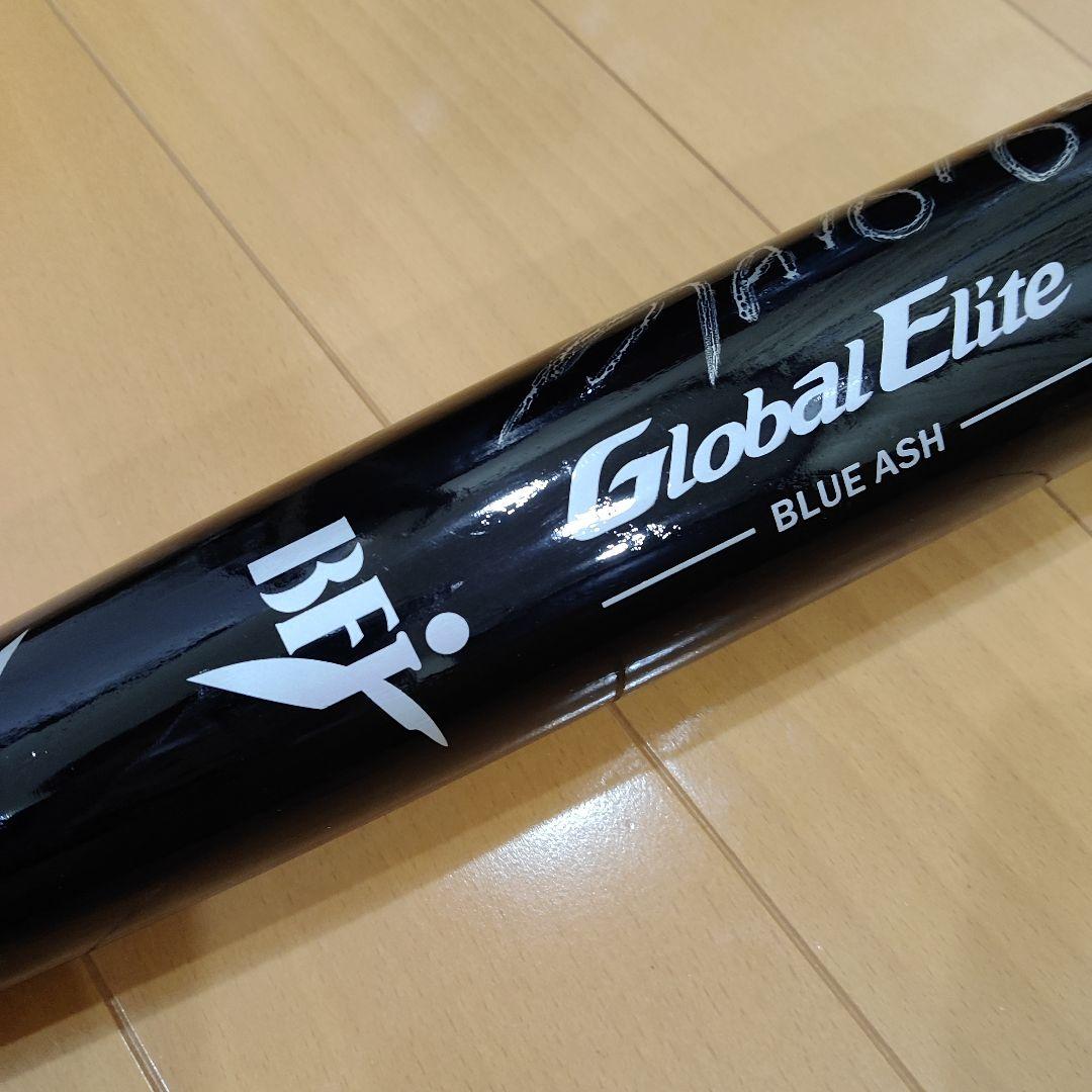 バレンティンサイン入バット Global Elite BLU ASHバット