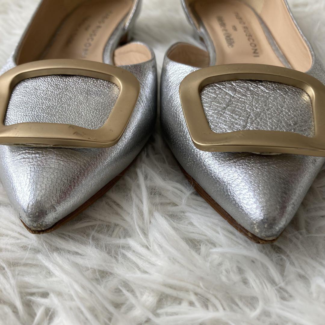 FABIO RUSCONI Odette e Odile バックルパンプス 36