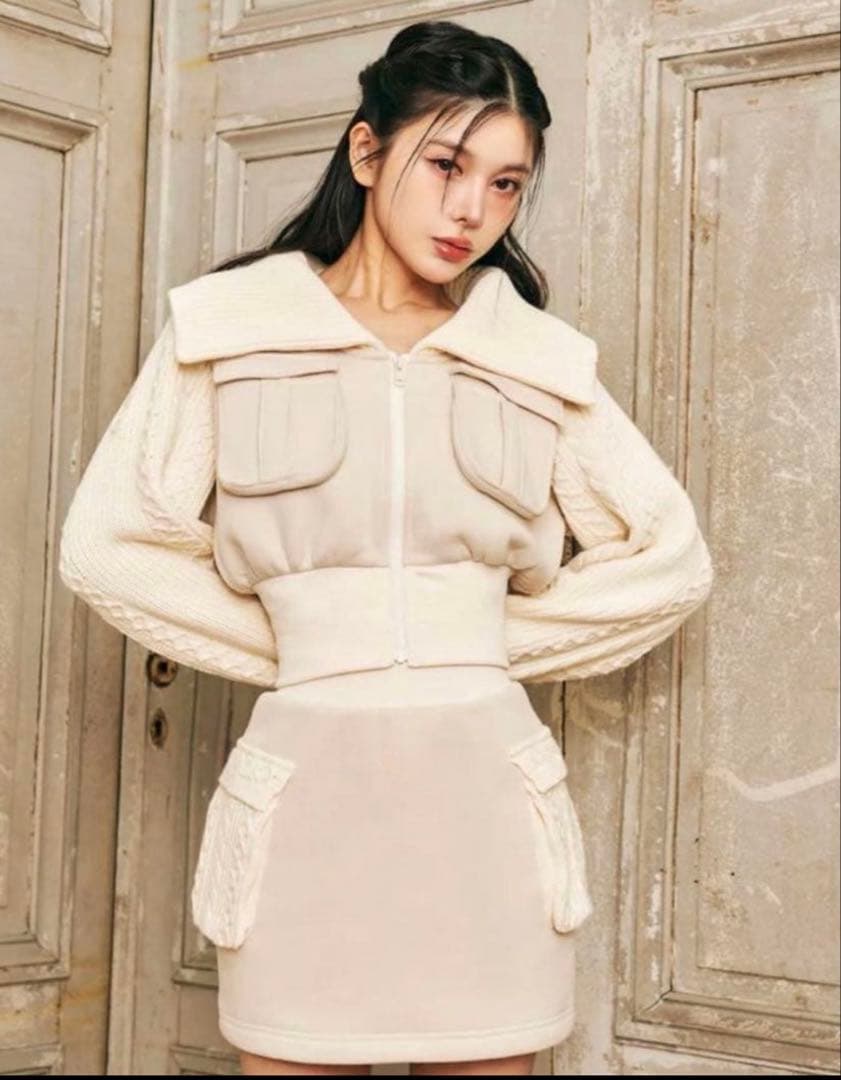 Darich ニットコンビスウェットセットアップ　IVO free