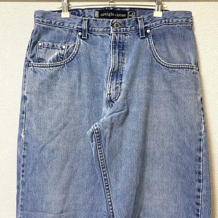 のサイズ リーバイス デニムパンツ バギーパンツ バルーン uiy0l-m56005110692 シルバータブ 90s USA製 ルカリ