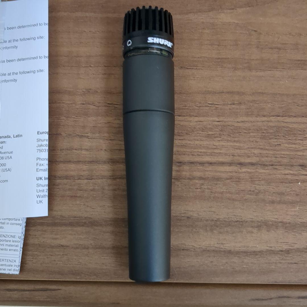 【動作OK】SHURE SM57 ダイナミックマイク