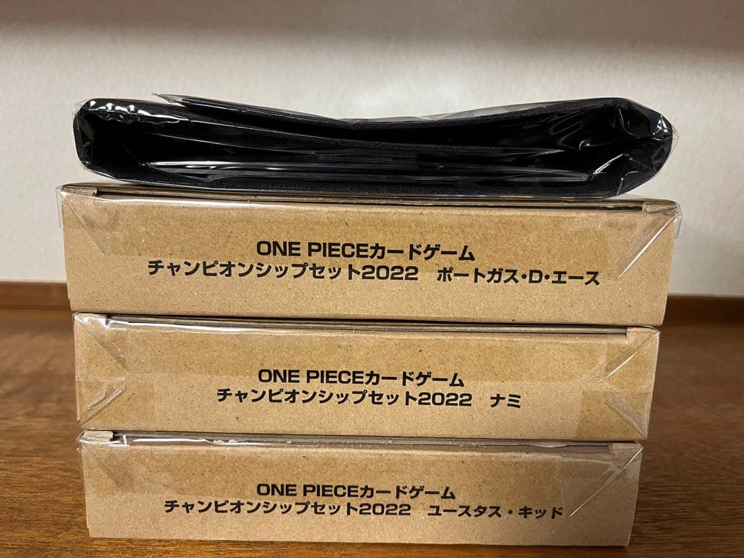 ONE PIECEカードゲーム チャンピオンシップセット2022 4個SET 【新発売