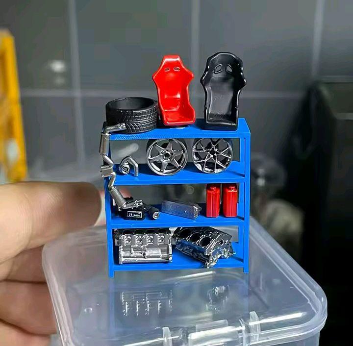 ■1/64サイズ【ラック➕パーツetc】《新品・未使用品》