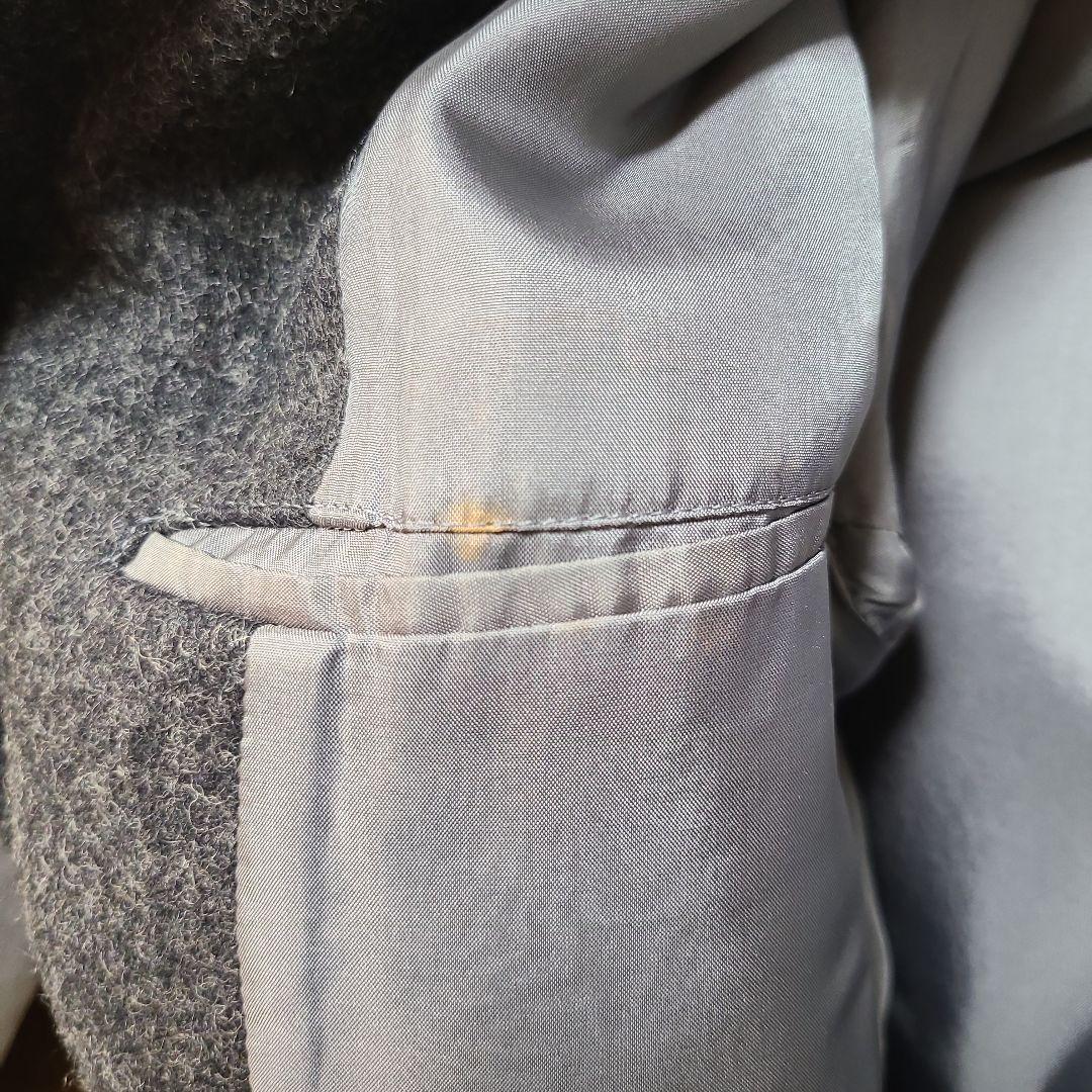 80’s tricot COMME des GARÇONS ウールコート グレー