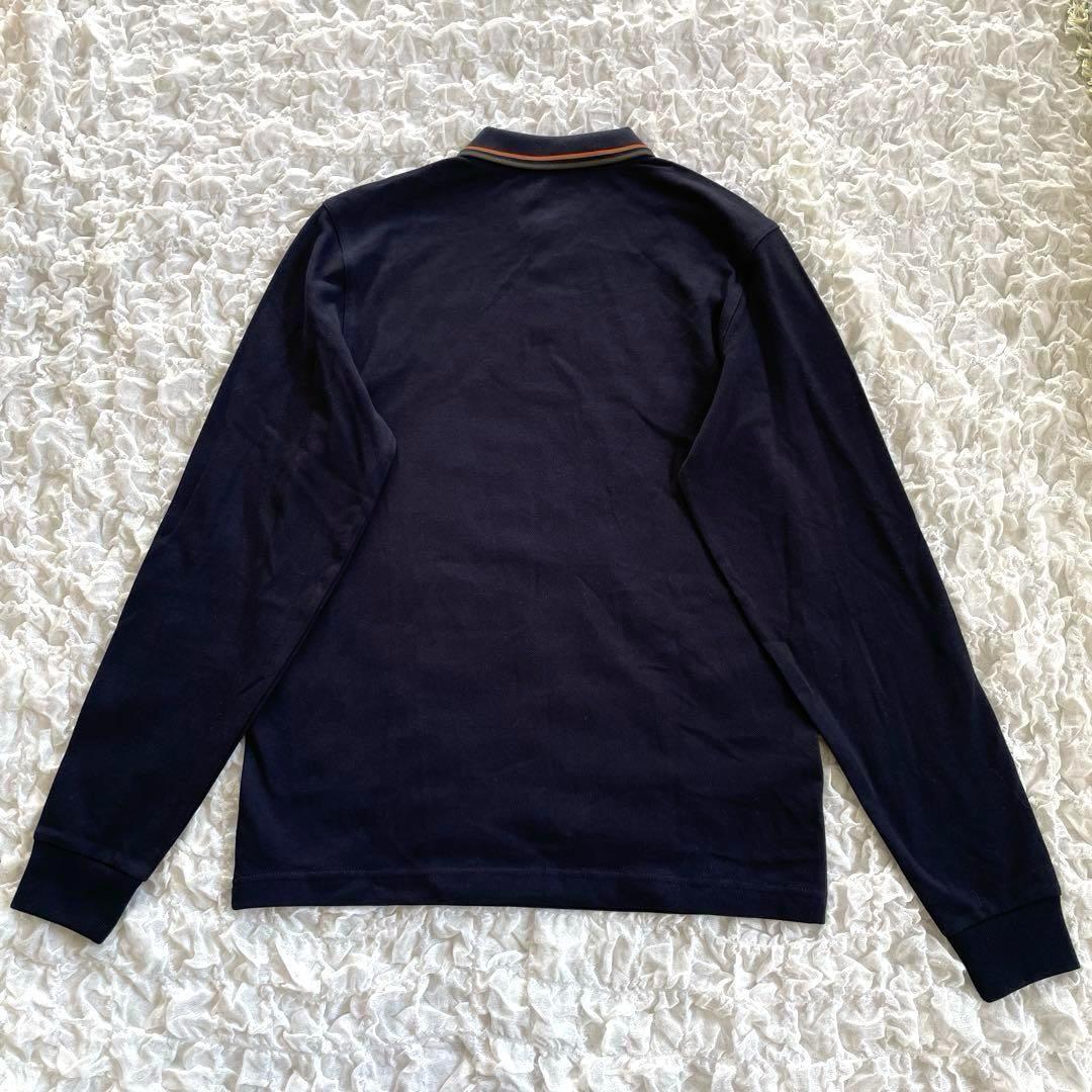美品　FRED PERRY ツインティップライン ロングスリーブポロシャツ