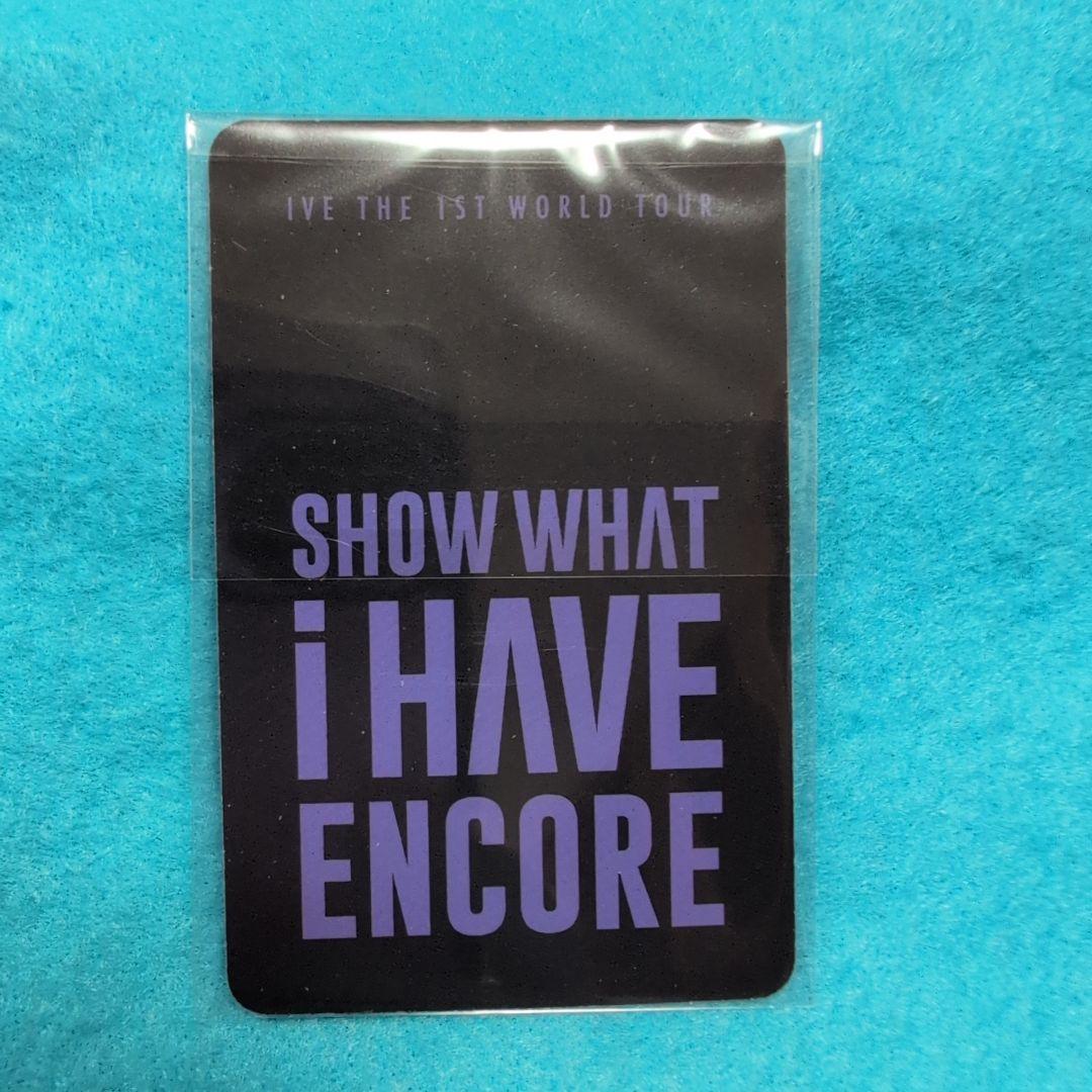 IVE イソ　SHOW WHAT I HAVE ENCORE トレカ　スタシ特典 IVE SHOW WHAT i HAVE ENCORE イソ トレカ スタシ特典 - メルカリ