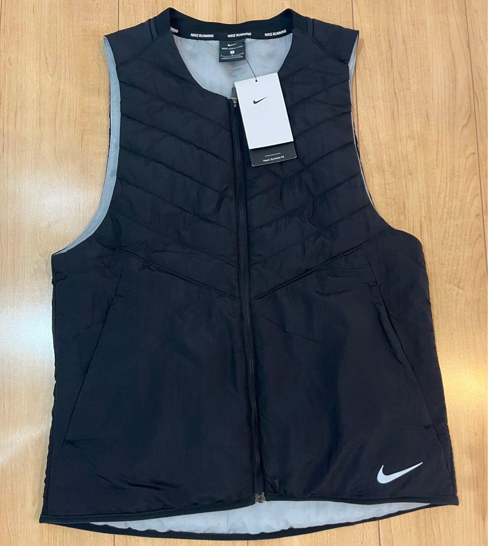 お待たせ! 新品 NIKE ナイキランニング ダウンベスト Sサイズ メンズ