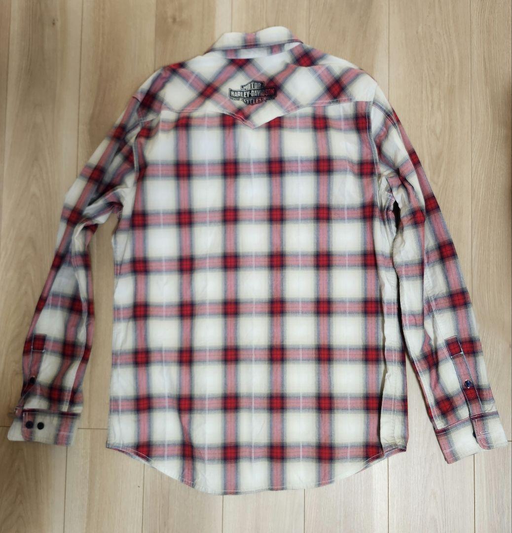 HARLEY-DAVIDSON チェック柄シャツ 美品