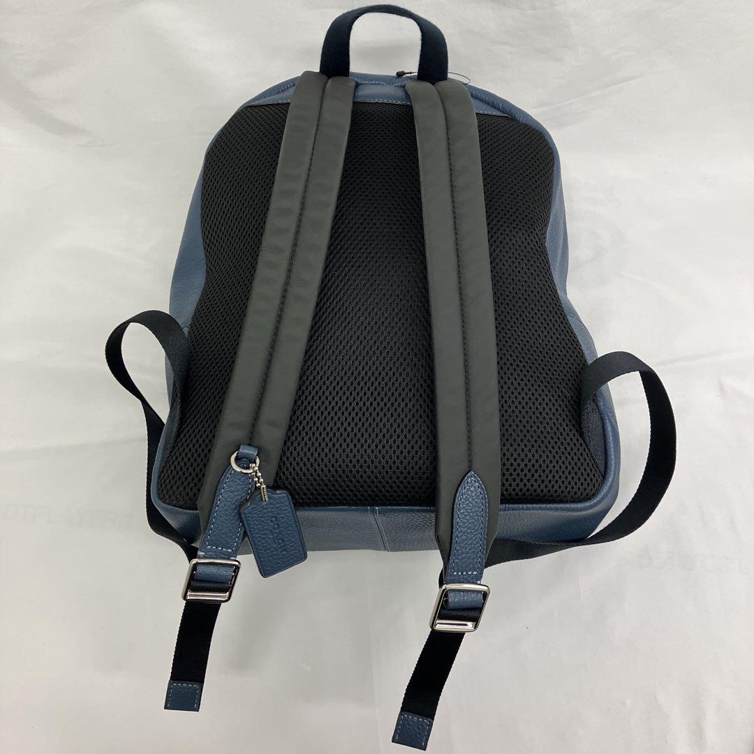 バッグパックレザーリュック レインボーグリッターロゴ