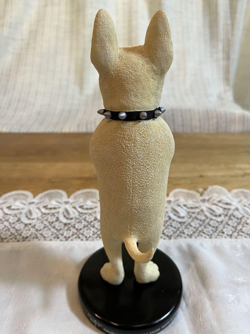 YUJIN 朝隈俊男　コレクション　犬の留守番　ブルテリア　フィギュア　ユージン