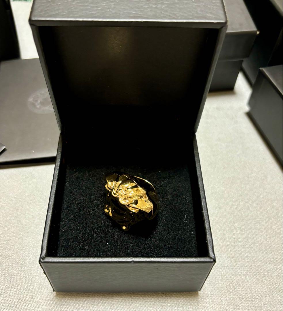 Versace メデューサ リング ゴールド