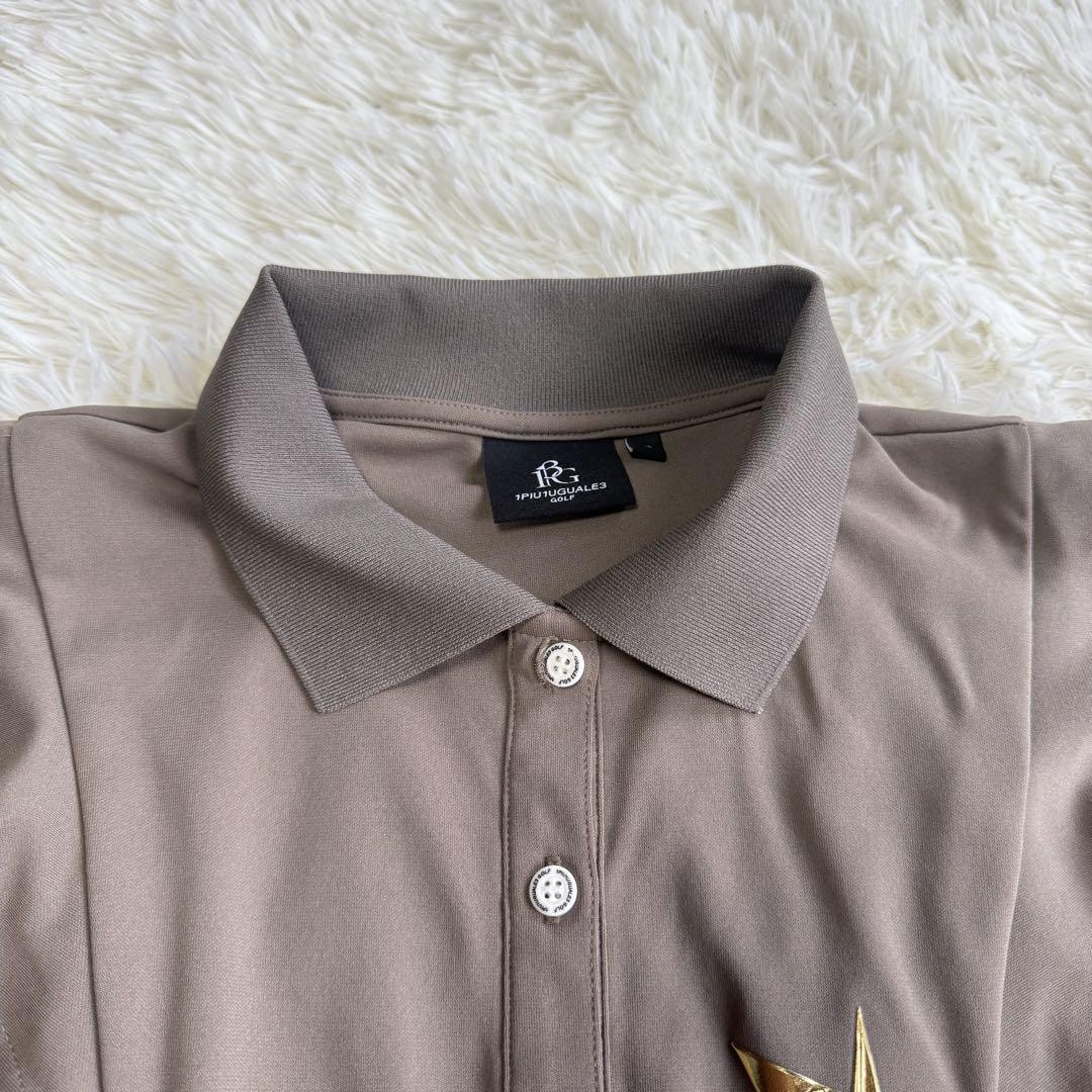 期間限定30％OFF! 1PIU1UGUALE3 GOLF 極美品✨ノースリーブポロシャツ フリル M レディースウェア