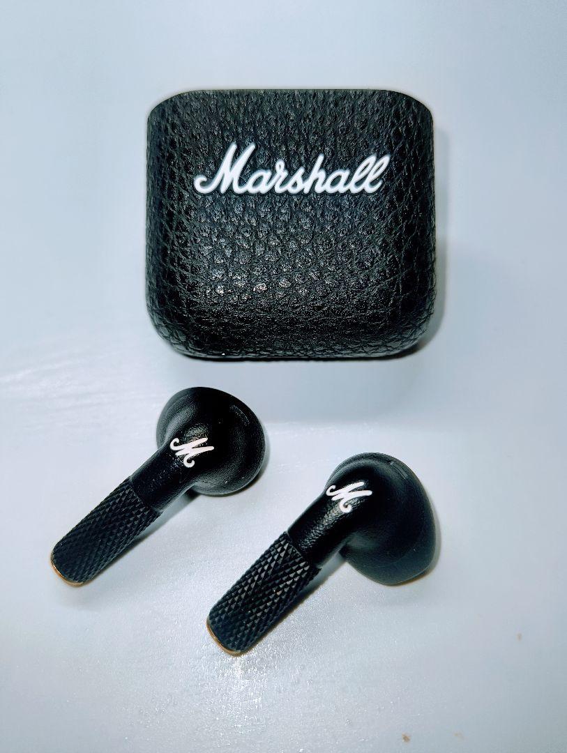 美品 Marshall Minor IV ワイヤレスイヤホン ブラック