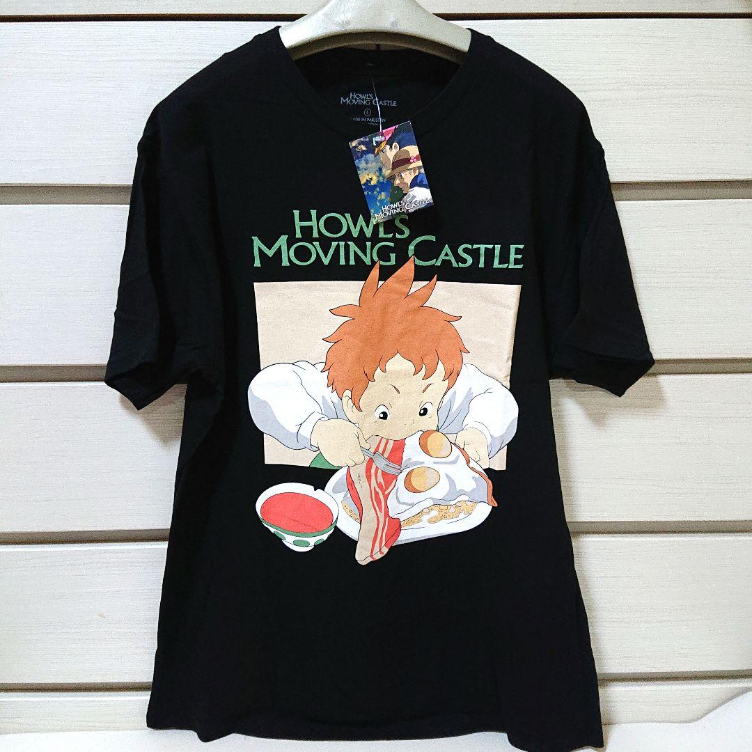 デッドストック ハウルの動く城 Tシャツ L マルクル ジブリ