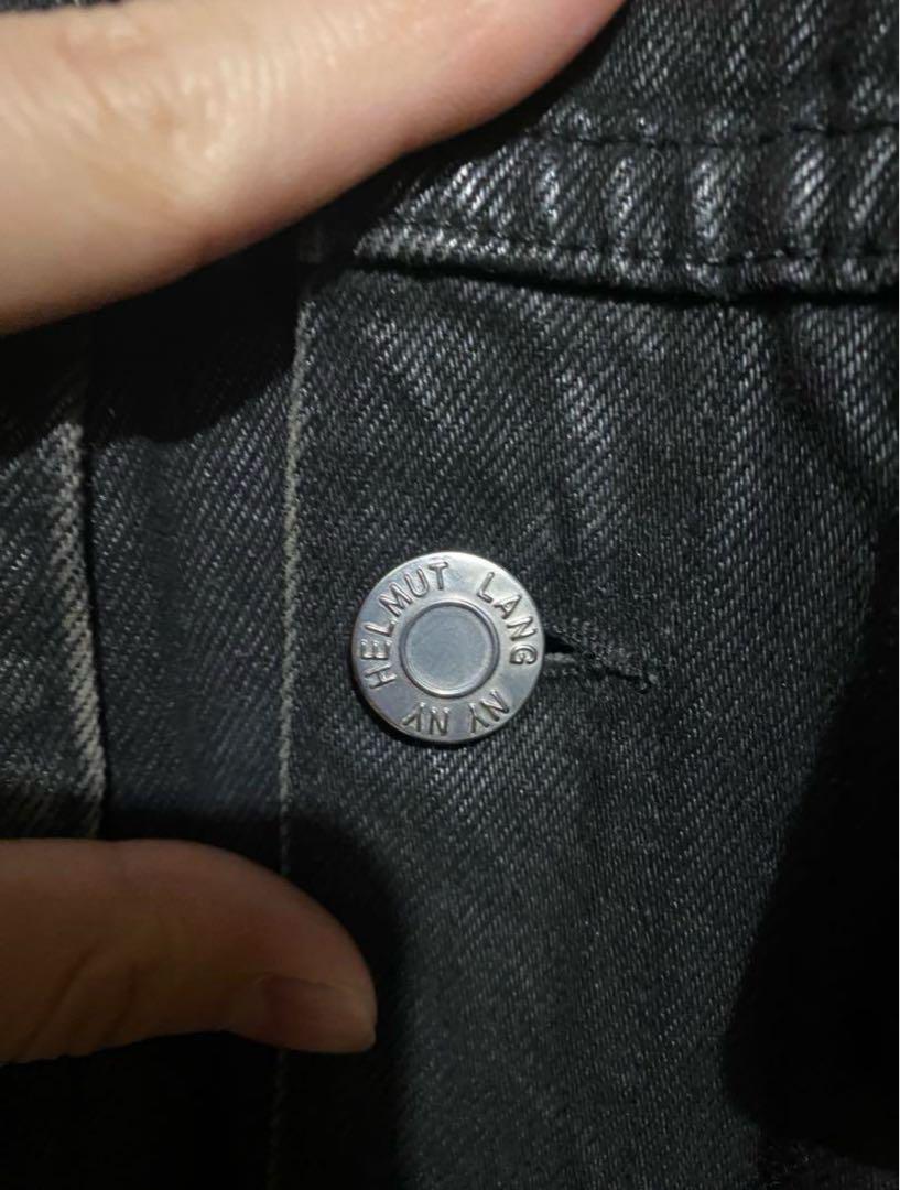 HELMUT LANG ブラックデニムジャケット