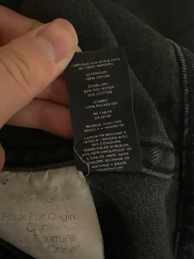 HELMUT LANG ブラックデニムジャケット